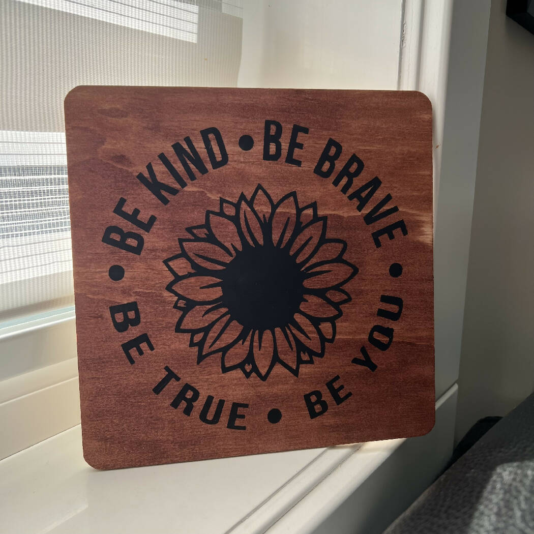 Mini Stained Sign