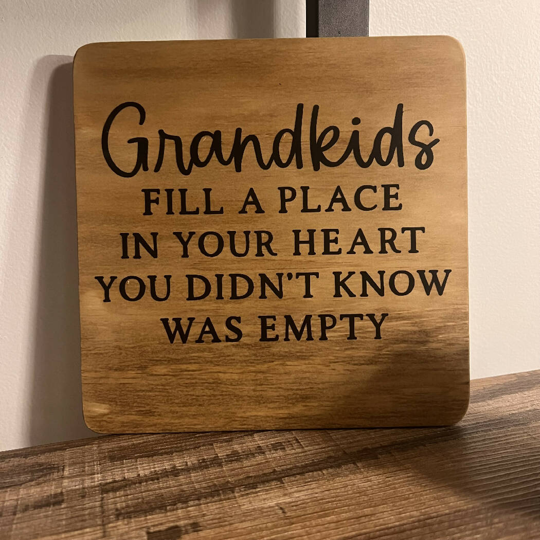 Mini Stained Sign