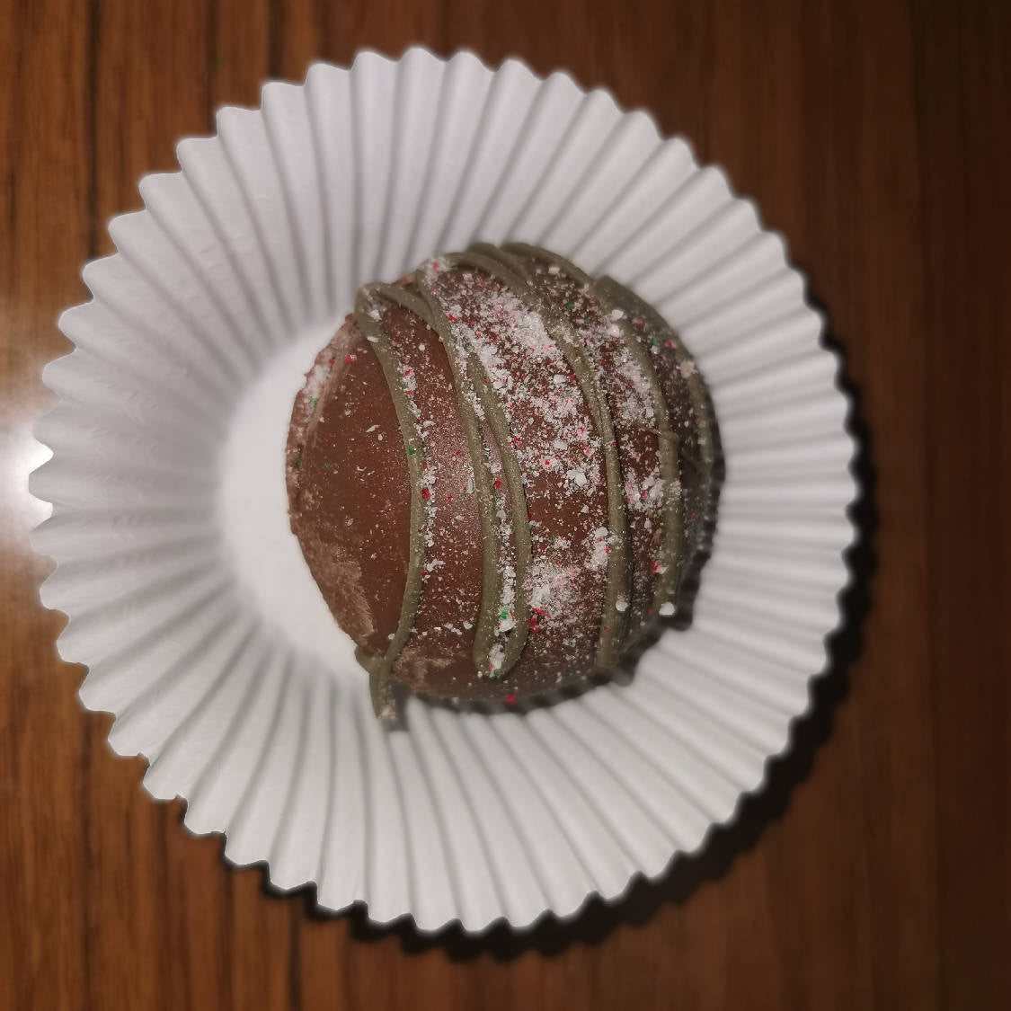 Mint Hot Cocoa Bomb