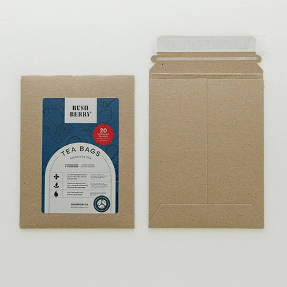 20 Pack | Unbleached, Compostable, Single Use Tea Bags