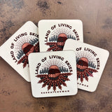 FLAT Saskatchewan Square Magnets