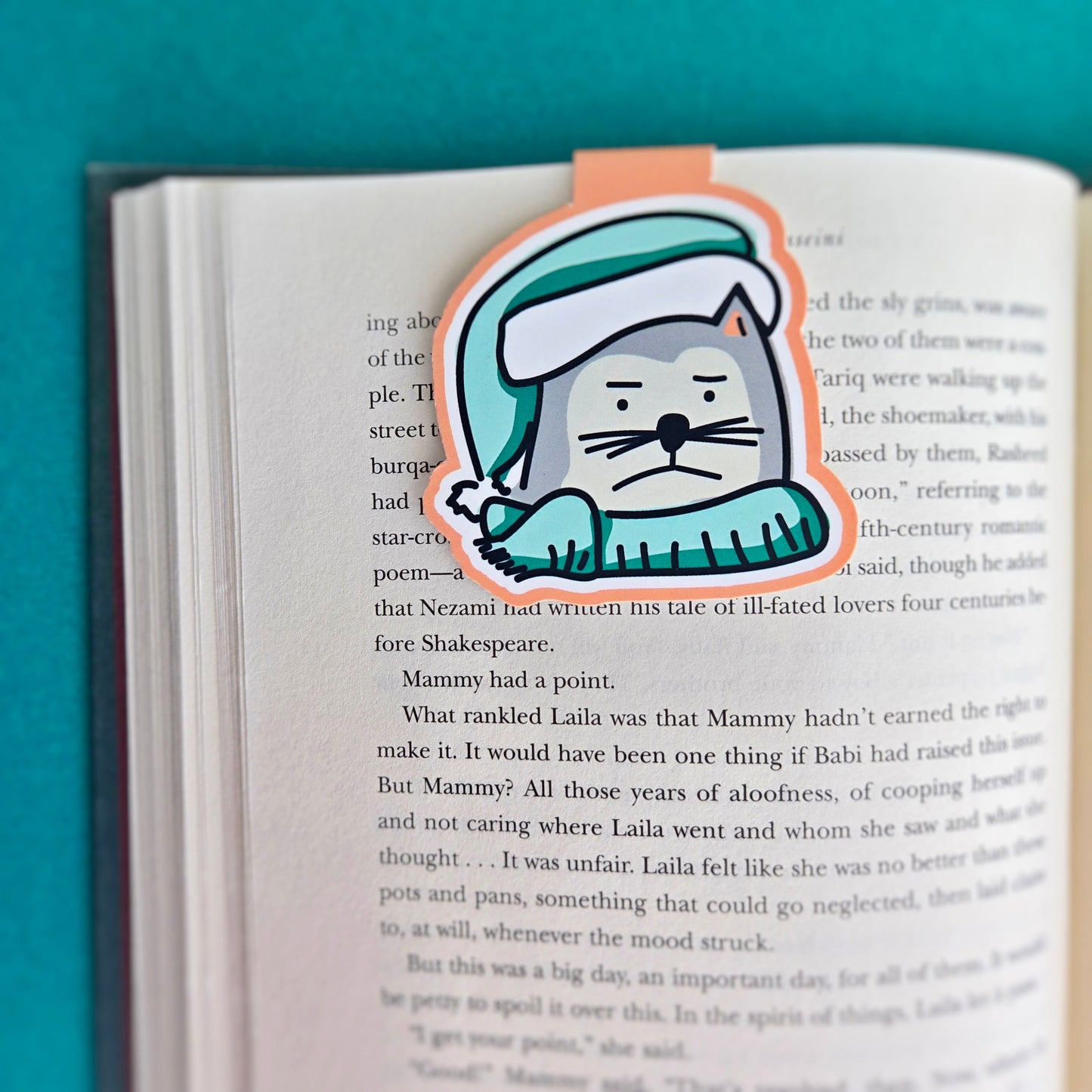 Meowy Cat | Jumbo | Magnetic Bookmark