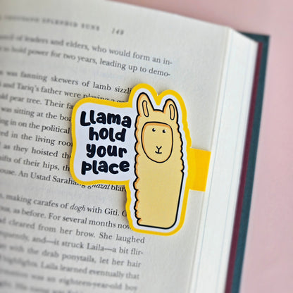 Llama Hold | Jumbo | Magnetic Bookmark