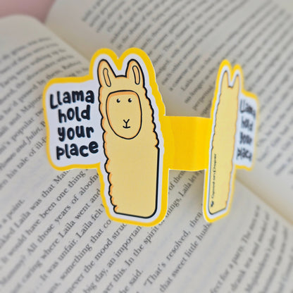 Llama Hold | Jumbo | Magnetic Bookmark