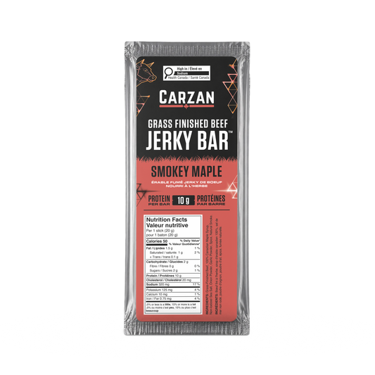 Smokey Maple Jerky Bars