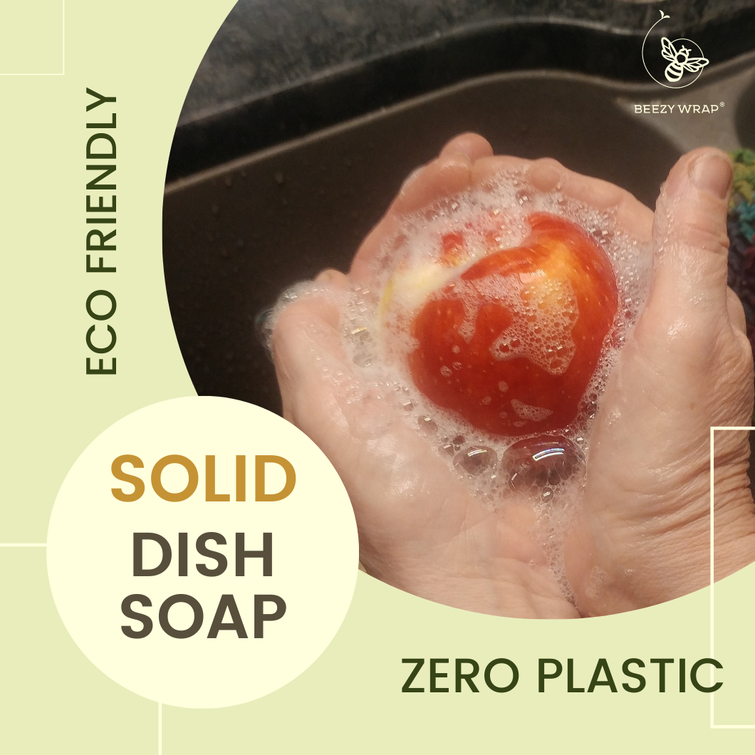 Solid Dish Soap Bar Lemon