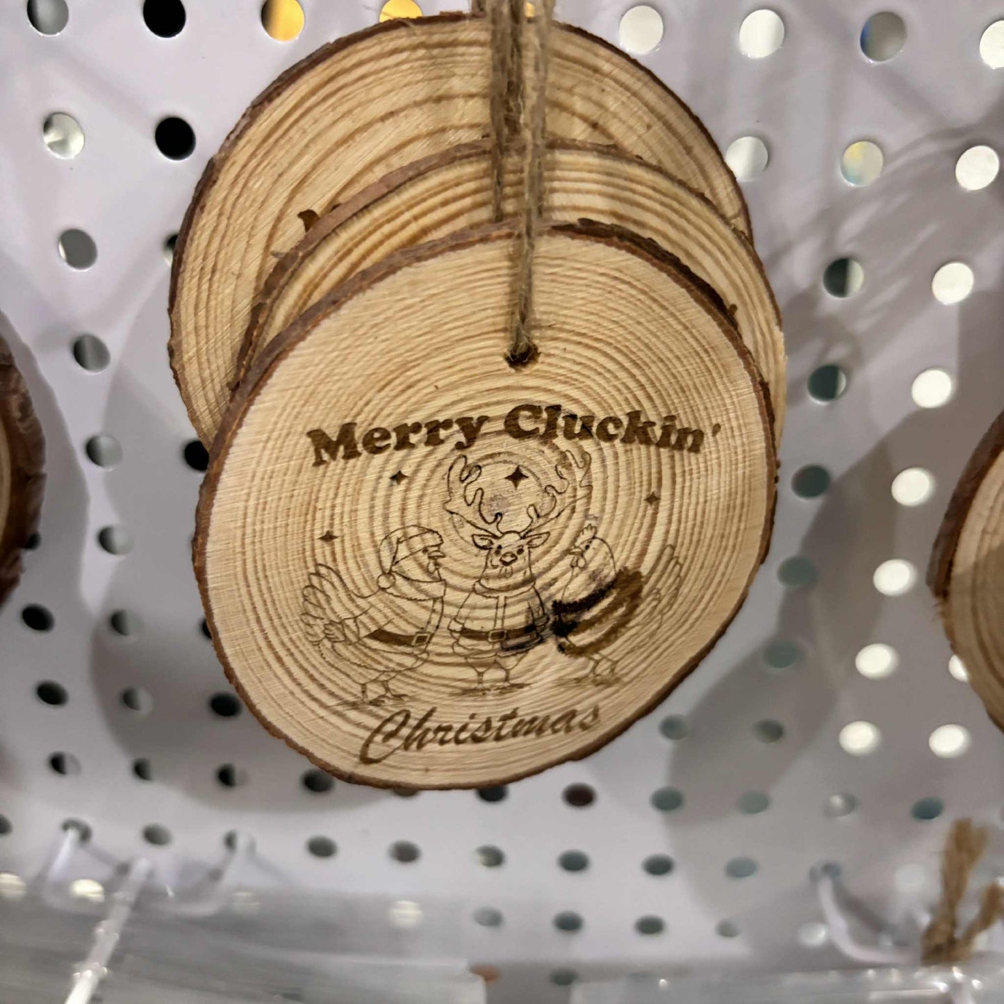 Wood Slice Ornaments