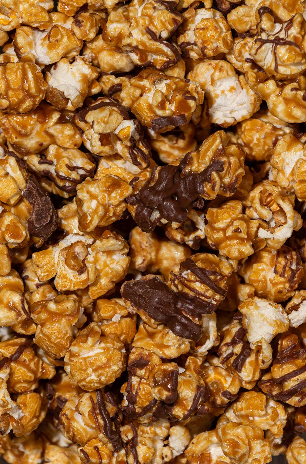 Yukon Gold Chocolate Drizzled Caramel Corn