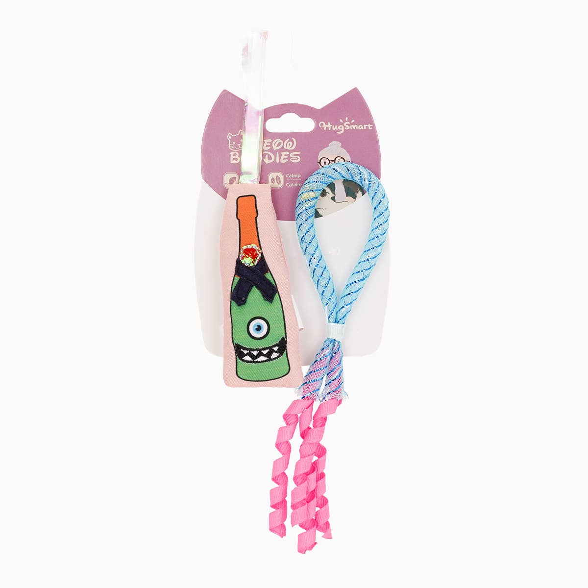 HugSmart Pet - Kitten Party | Wine Bottle - Cat Toy