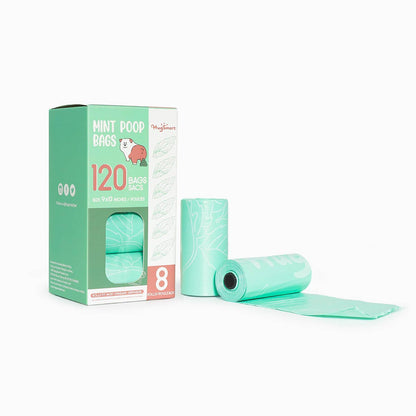 HugSmart Pet - Poop  Bag | Mint Poop Bags
8pack