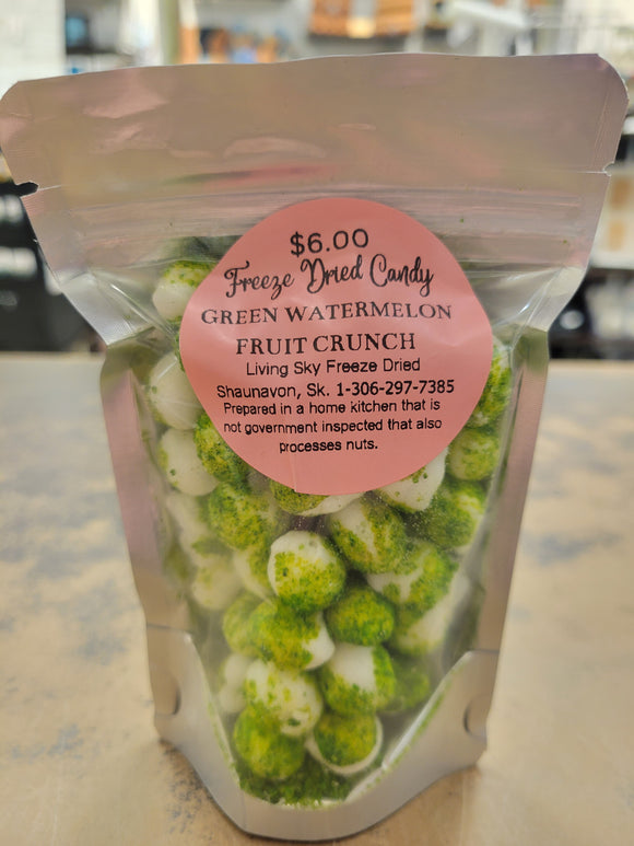 Green Watermelon Fruit Crunch