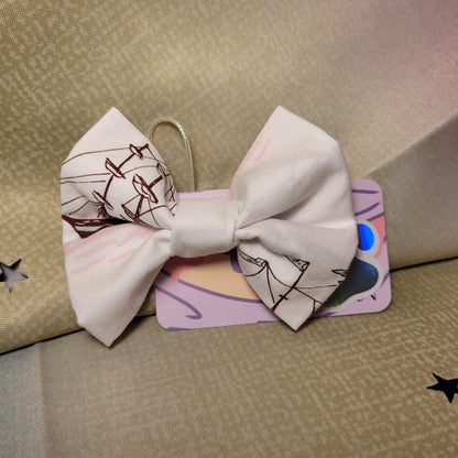 Sailing Ships Dog Bow Tie