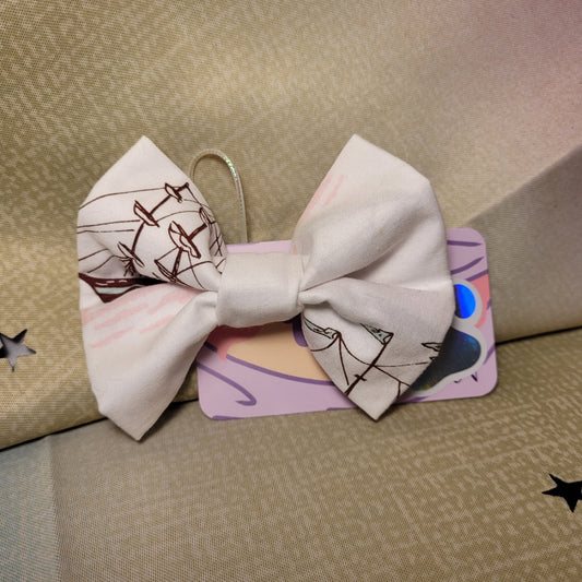Sailing Ships Dog Bow Tie