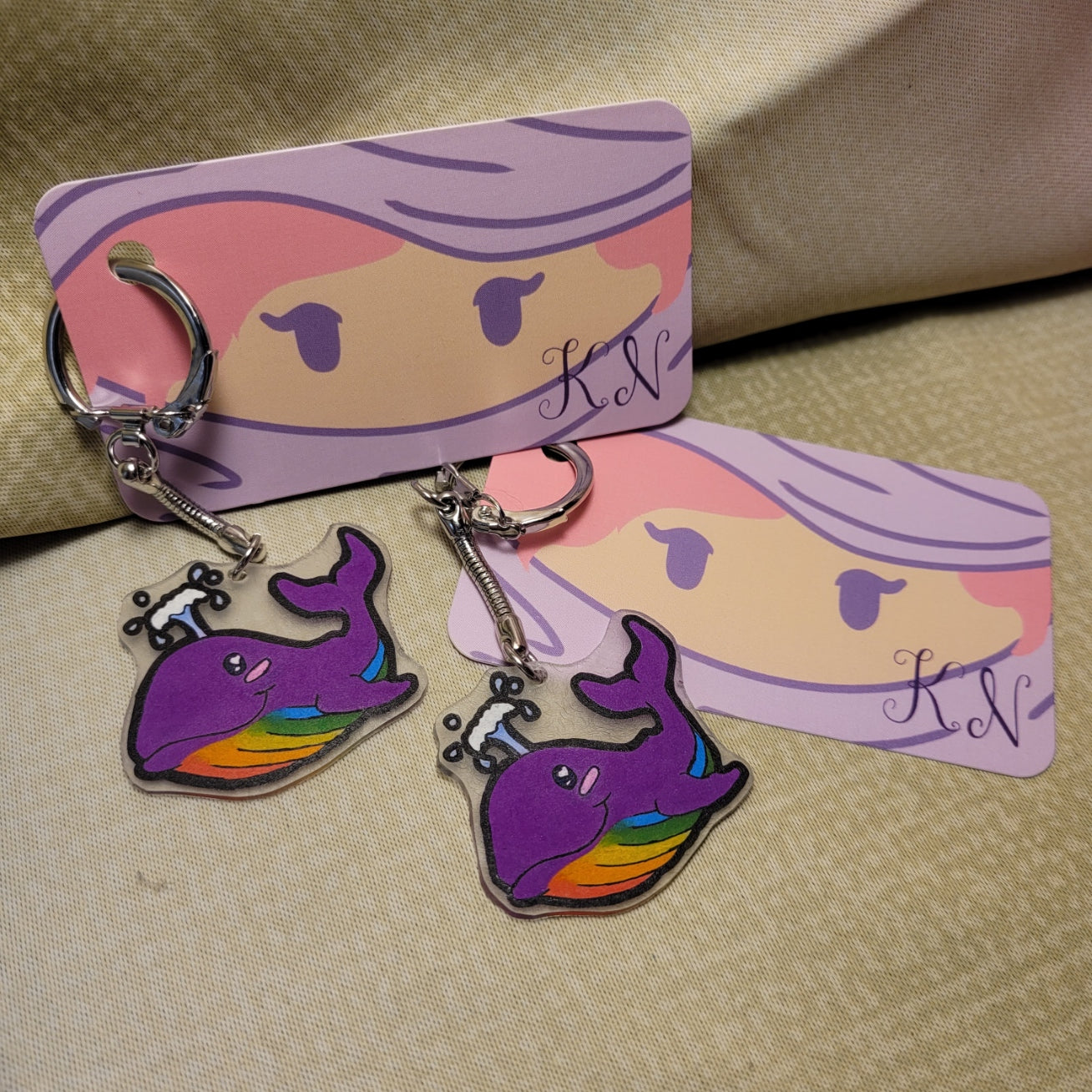 Sexu-Whales Keychain Collection