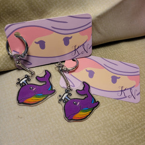 Sexu-Whales Keychain Collection