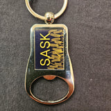 Sask Key chain with Bottle opener