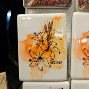 Ceramic Saskatchewan Magnets