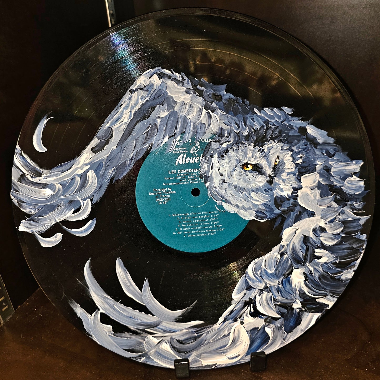 Vinyl Record Painting