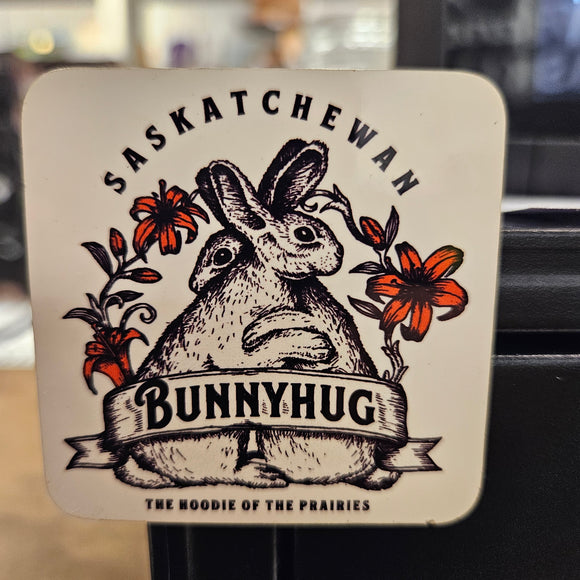 FLAT Saskatchewan Square Magnets