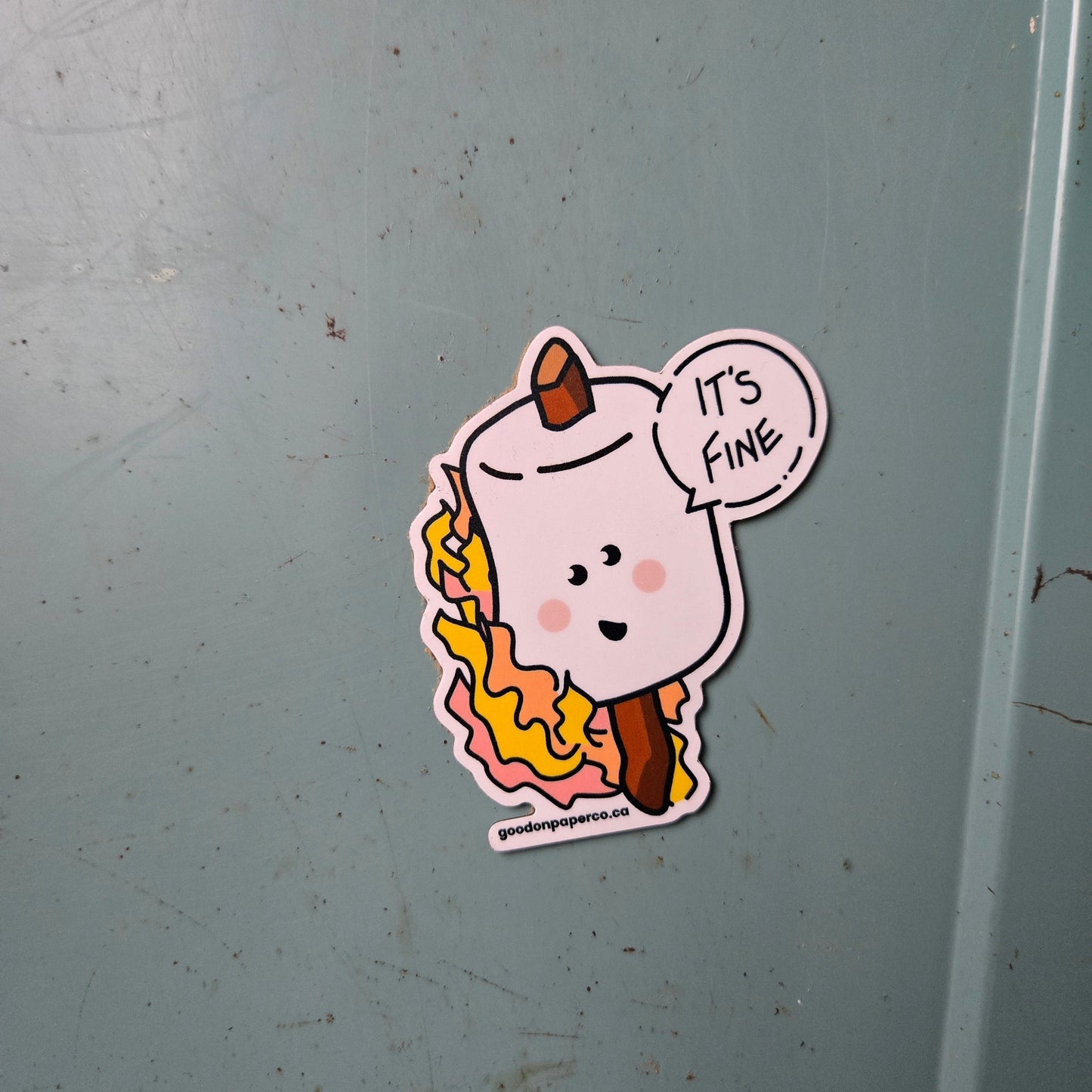 Marshmallow | Fridge Magnet