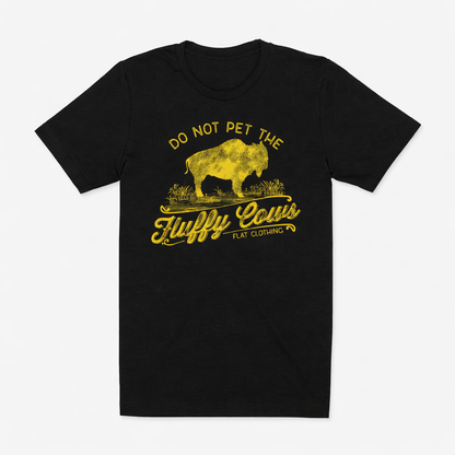 FLAT // Fluffy Cow Tee / Unisex