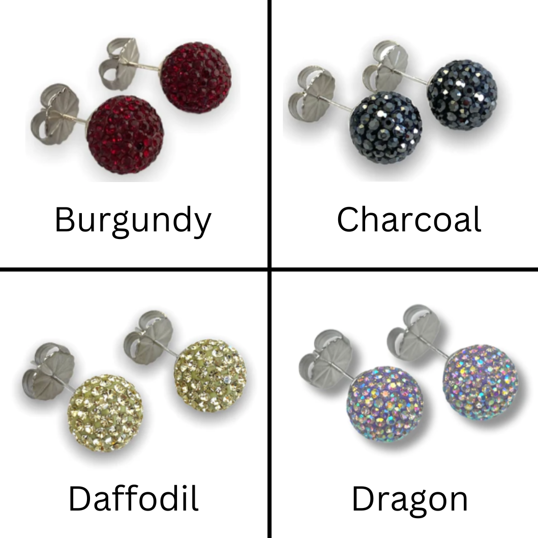 8mm Shimmer Studs