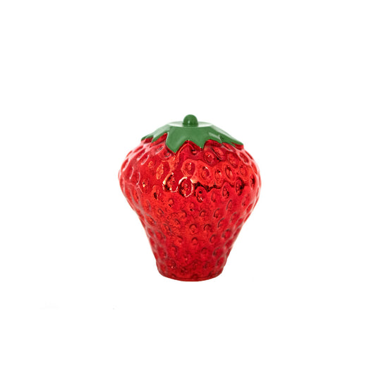 LED Glass Strawberry Decor