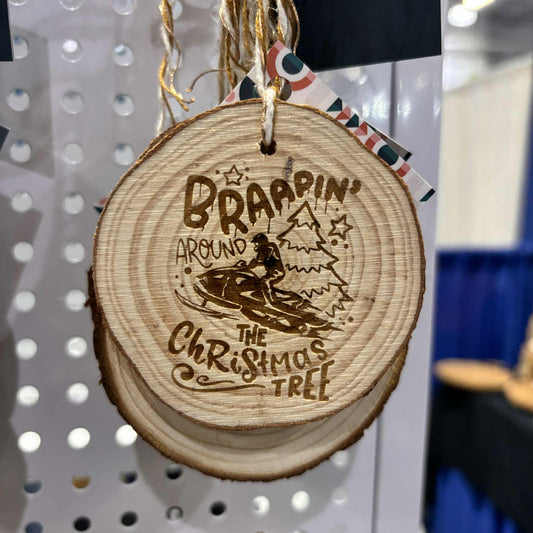 Wood Slice Ornaments