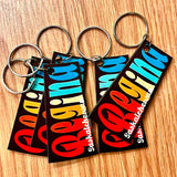 Saskatchewan MDF Wooden Keychains