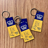 Saskatchewan MDF Wooden Keychains