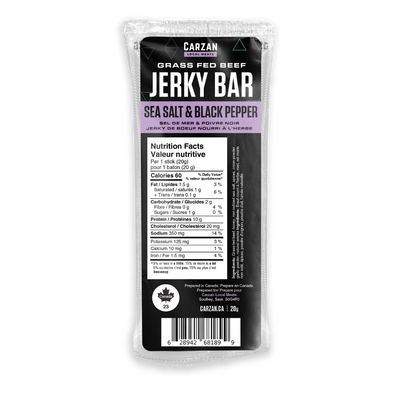 Sea Salt Black Pepper Jerky Bars