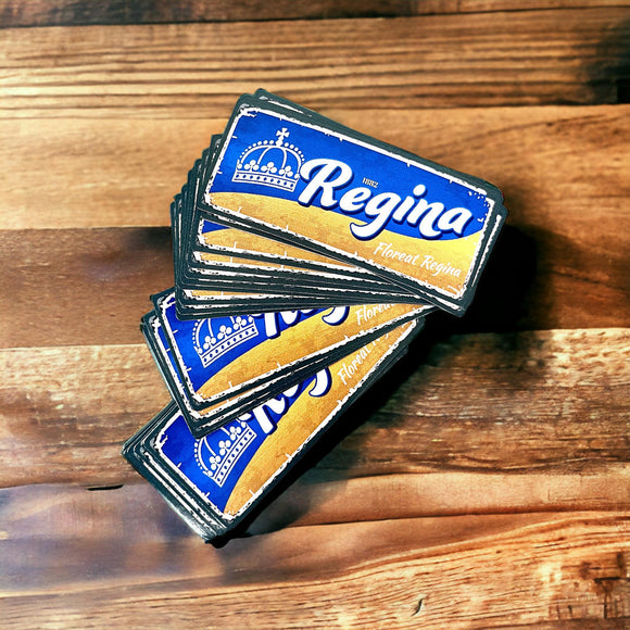 Vintage Regina Vinyl Sticker