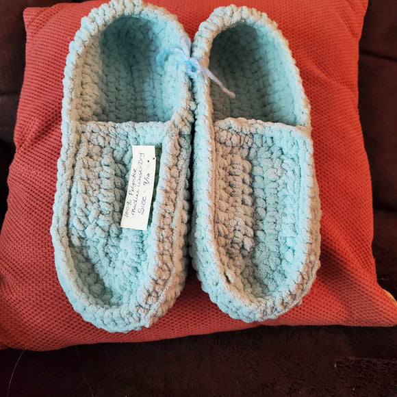 Crochet Slippers Size 9/10