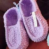 Crochet Slippers Size 5/6