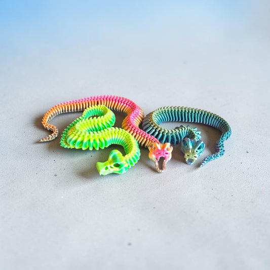 3D Printed Flexi Skeleton Snake