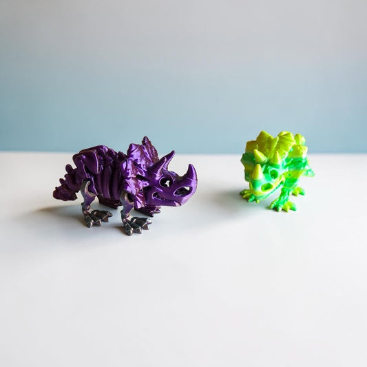 3D Printed Mini Triceratops