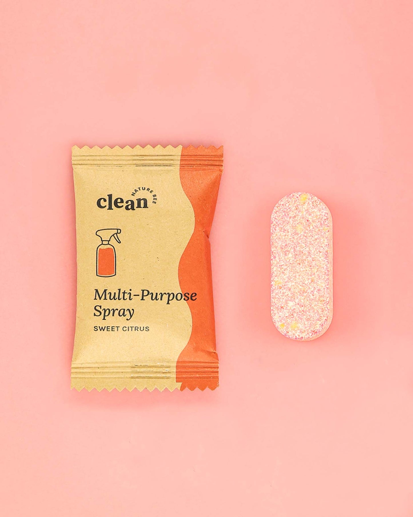 2 Sweet Citrus Multi-Purpose Cleaning Spray Tablets (Box)