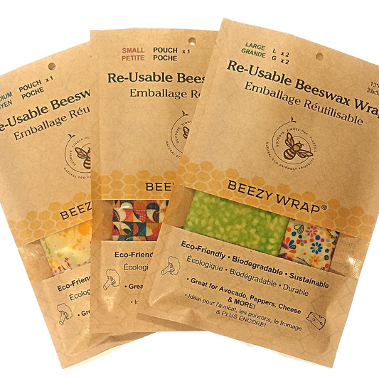 Variety 3 pack Beeswax Wraps