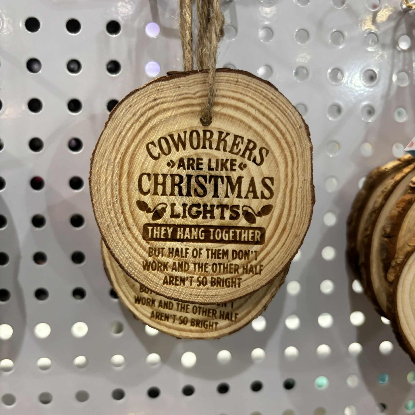 Wood Slice Ornaments