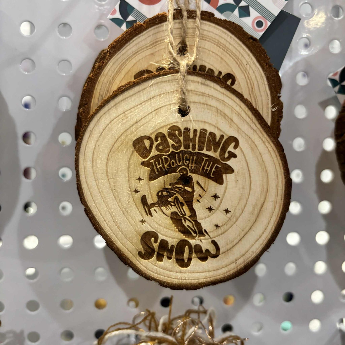 Wood Slice Ornaments