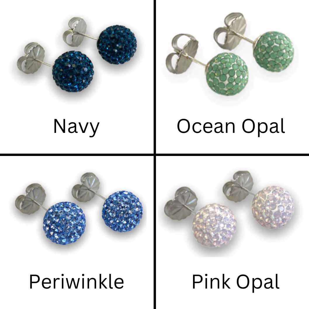 8mm Shimmer Studs