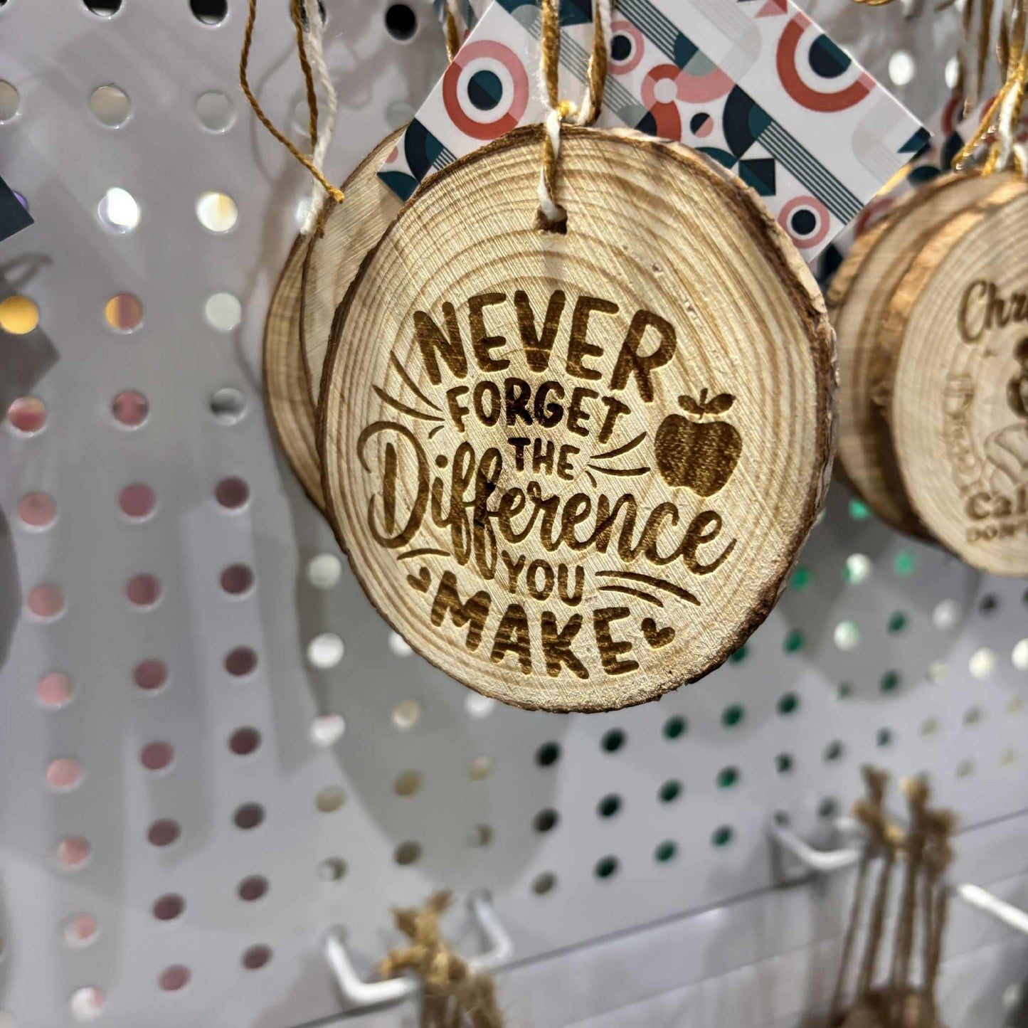 Wood Slice Ornaments