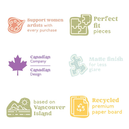 Matriarch Blanket | 500-Piece Puzzle | Designed in Canada
