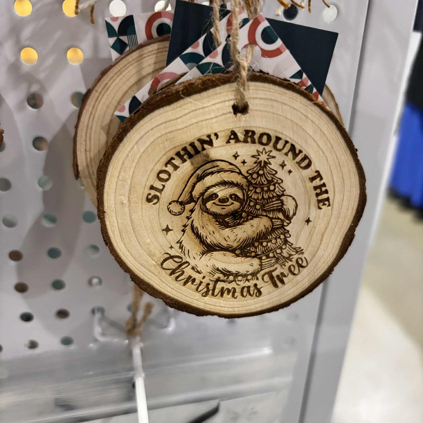 Wood Slice Ornaments