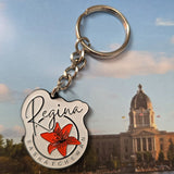 Regina, SK Enamel Keychain