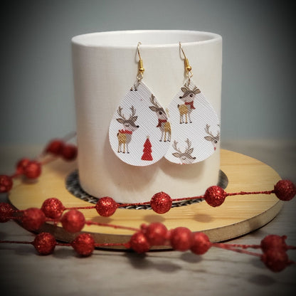 Holiday Tear Drop Earrings - 2