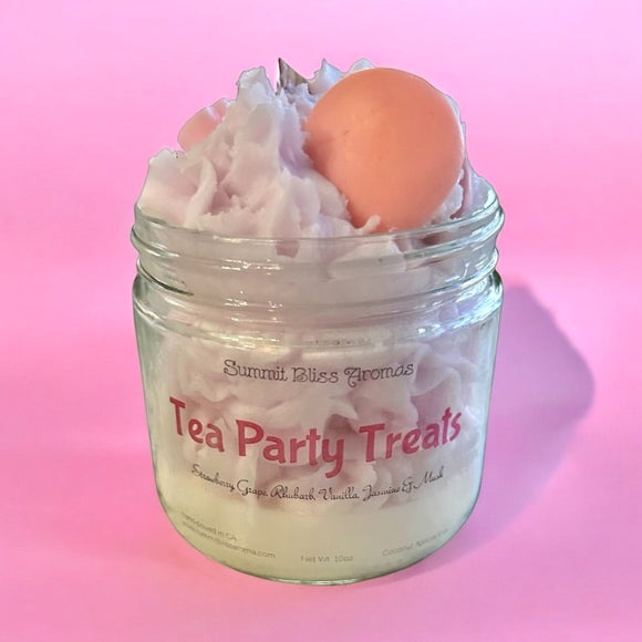 Whipped Tea Party Treats Candle