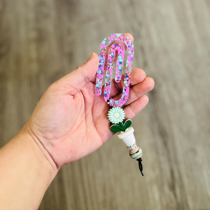 Acrylic Paperclip Bookmark - 3