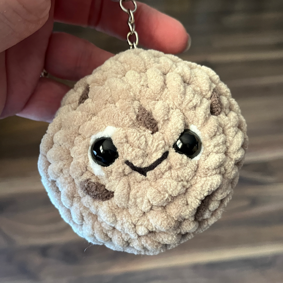 Chocolate Chip Cookie Keychain