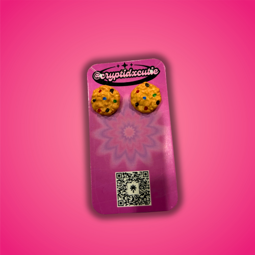 Monster Cookie Earrings